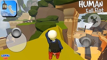 HUMAN FALL FLAT - Aztec Level (Secret Easy Way) | Android Gameplay HD