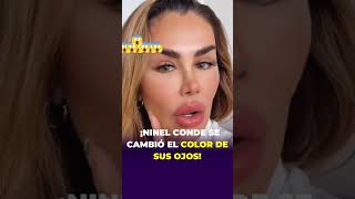 Ninel Conde se cambió el color de sus ojos😱#fypシ゚viral #ninelconde #mexico #abelito #polemica