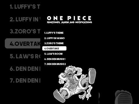 One Piece Sounds For Ringtones Anime Onepiece Luffy Zoro Ringtones Alarm Ahorts