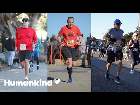 Runner saves not one but two people at race | Humankind
