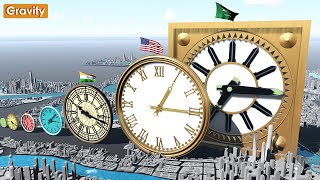 Clock face Size Comparison by Gravity 355,496 views 1 month ago 3 minutes, 59 seconds