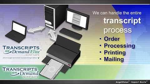 Transcripts on Demand Video