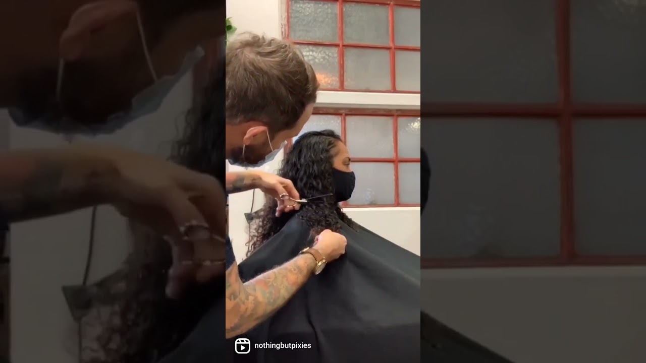 Cutting Off Those Curls  ✂️✂️Justin Dillaha