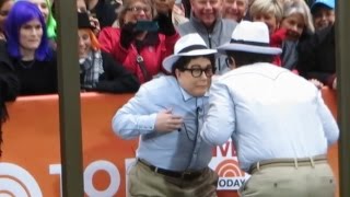 Matt Lauer as Pat during It's Pat" Halloween sketch on The Today Show in New York