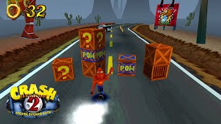 Crash on the Run Mod | Crash 3's motorcycle level transformed into a mobile-style runner game! screenshot 3