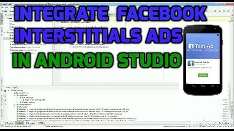 How to integrate facebook interstitial ads in android studio