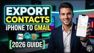 How to Export iPhone Contacts to Gmail [2026 Full Guide]