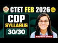 CTET Feb 2026 - CDP Latest Syllabus for Paper 1,2 by Himanshi Singh
