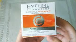 Eveline Cosmetics Vitamin C Cream for brighter lighter and Glowing Skin/Review