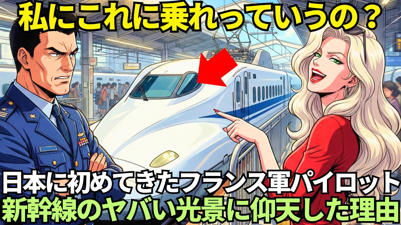 【番外編】「TGVの足元にも及ばないわ」計測器とワインを持ち込んだ欧州美女→驚愕の3つの「0」に発狂…【海外の反応】