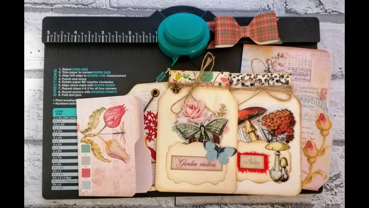 Quick and Easy Ephemera - Envelope Punch Board