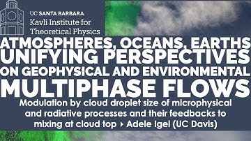 Modulation by cloud droplet size of microphysical & radiative processes... ▸ Adele Igel (UC Davis)