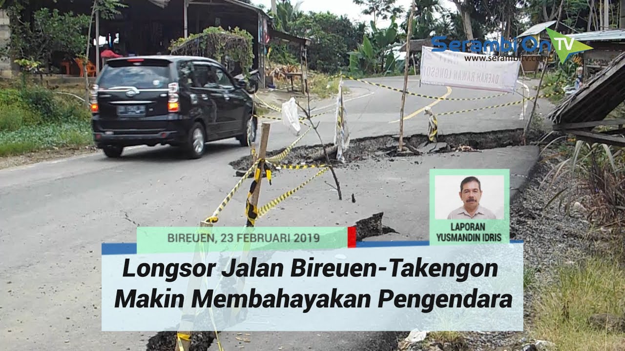 perjalanan ke langkawi Longsor Jalan Bireuen Takengon Makin Membahayakan Pengendara
