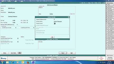 salesman and broker wise reporting in busy hindi