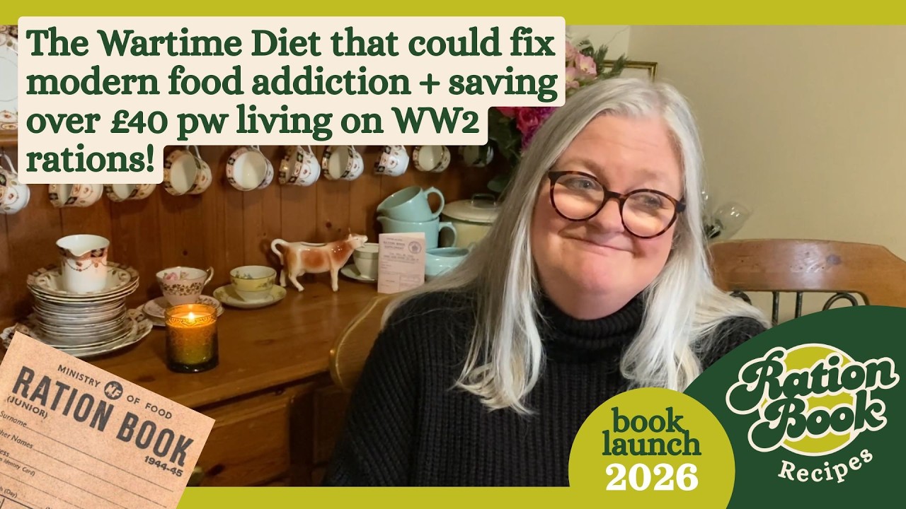 The Wartime Diet that could fix modern food addiction + saving  over £40 pw living on WW2 rations!