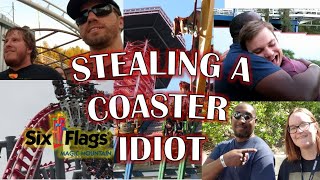Stealing ElToroRyan's Favorite Coaster Idiot  Six Flags Magic Mountain