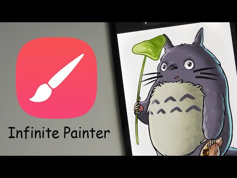 Как рисовать в Infinite Painter