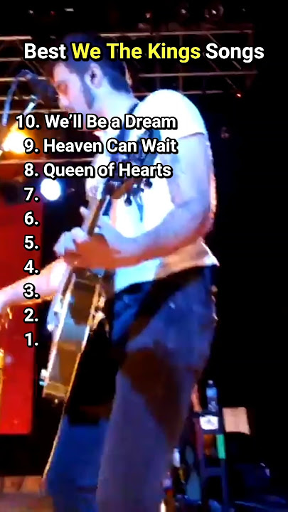 Top 10 Best We the Kings Songs #wethekings #top10 #bestsongs #bestmusic