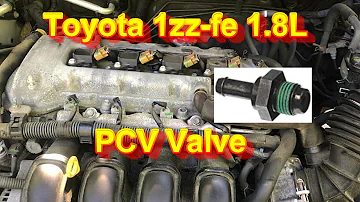 '03-2013 COROLLA PCV Valve  Location, Test, Clean & Replacement