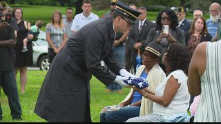 Family, fellow veterans and strangers gather to honor the service of Henry Thornton Junior