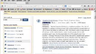 Using the TRAP Test to Evaluate Articles