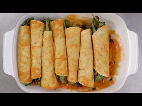 Vegetarian Black Bean and Sweet Potato Enchiladas ⭐⭐⭐⭐⭐