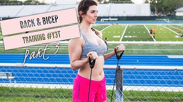 How to train BACK & BICEPS Y3T  Part 3/ Beauty Turned Beast Traininh