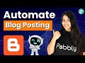 How to Create an AI Bot for Blog Posting