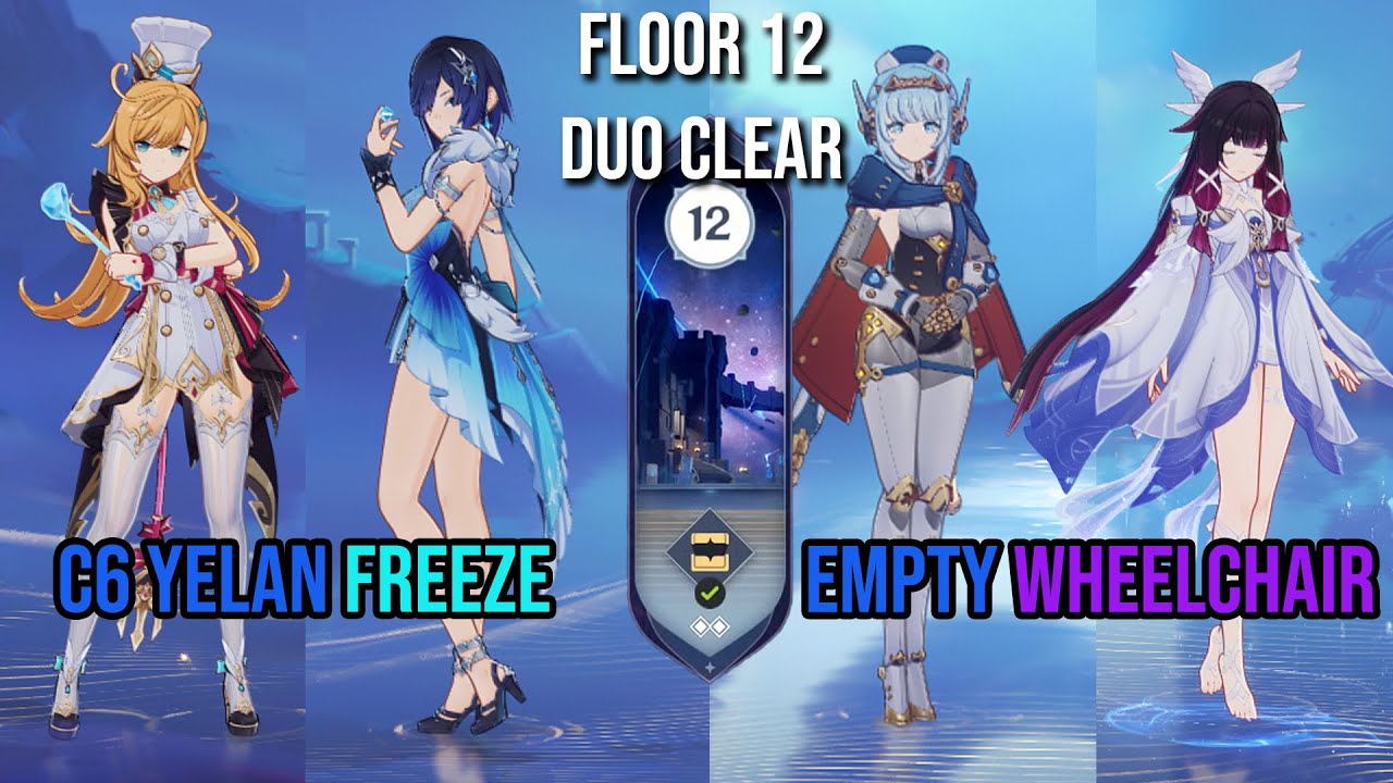 (6.3) Spiral Abyss Floor 12 Duo Clear - Escoffier/Yelan and Ineffa/Columbina