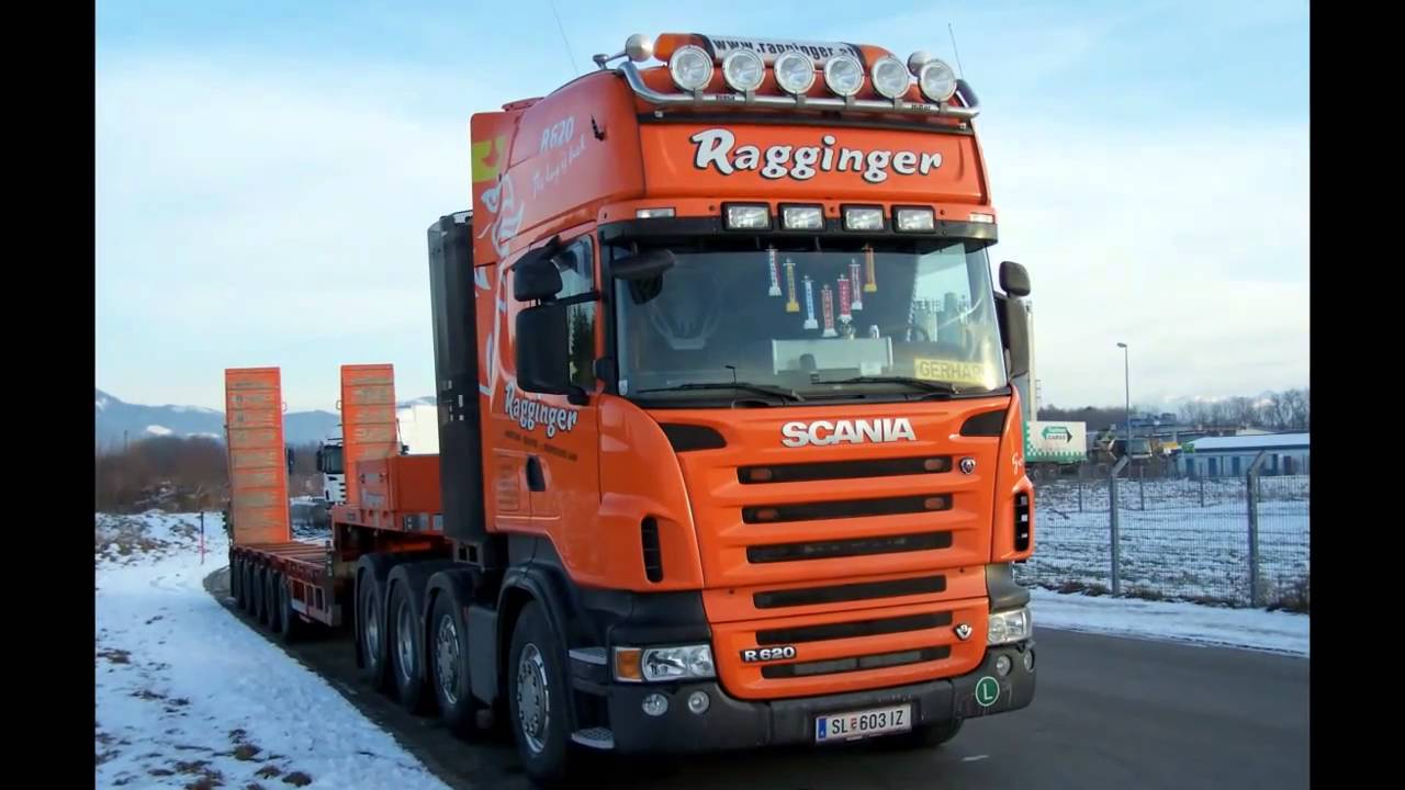 Hitching a ride in a Scania R620