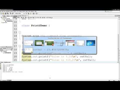 Formatting Output with printf in Java