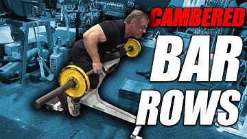 Cambered Bar Row For a Thick Back