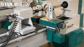 CNC lathe STL1530 operation video