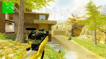 Counter Strike Source - Zombie Mod Online Gameplay on cs_parkhouse map