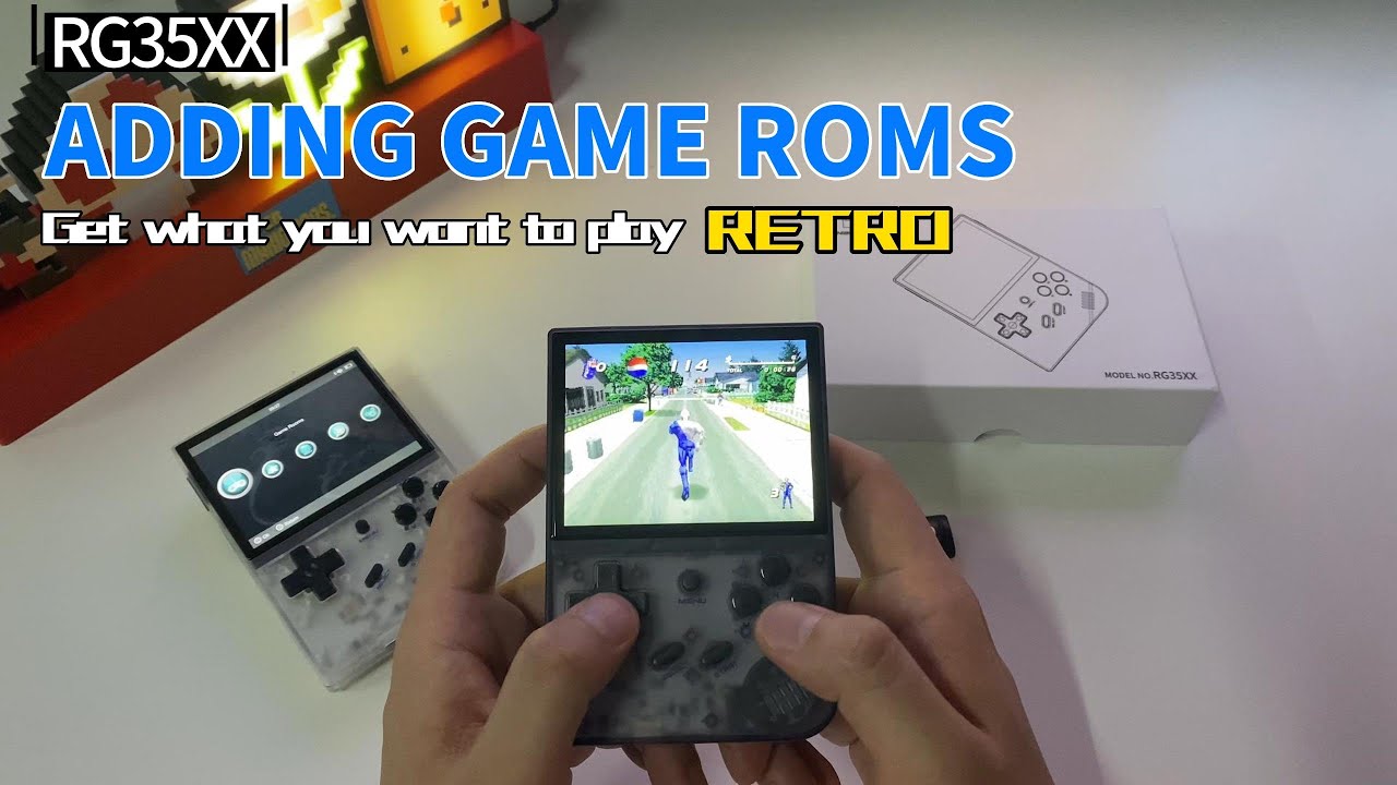 RG35XX Adding game ROMS 