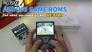 RG35XX Adding game ROMS screenshot 3