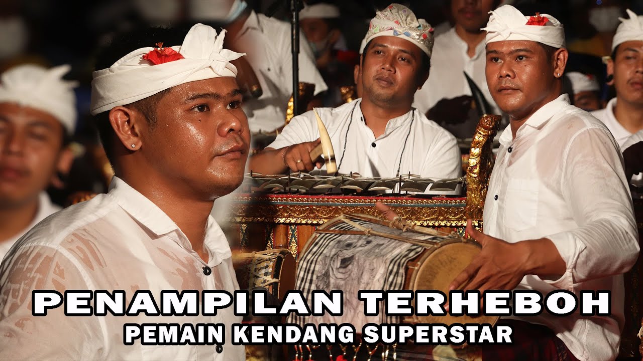 PENAMPILAN TERHEBOH PEMAIN KENDANG BARONG SUPERSTAR | KOMING SAPUTRA,    RING PURA KEBON SINGAPADU