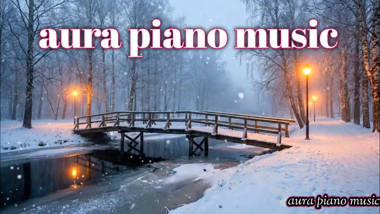 Winter Calm Piano ❄️ Soft & Peaceful Piano Music for Relaxation, Sleep, Study & Stress Relief
