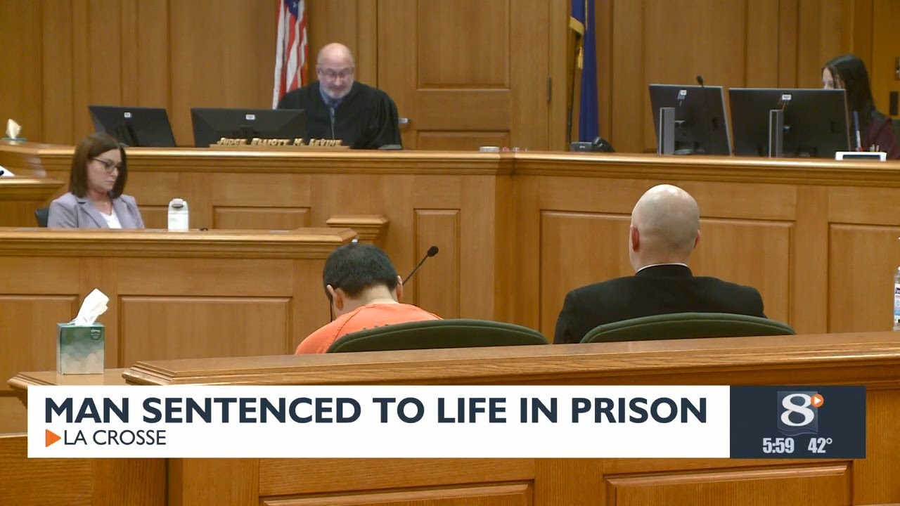Man involved in 2021 La Crosse triple homicide case sentenced to life ...