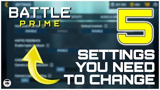 5 Settings Every Player Should Adjust // Battle Prime