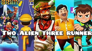 Blades of brim, subway Singham, Railway rush & ben 10 run very amazing gameplay #runninggamesinside screenshot 2