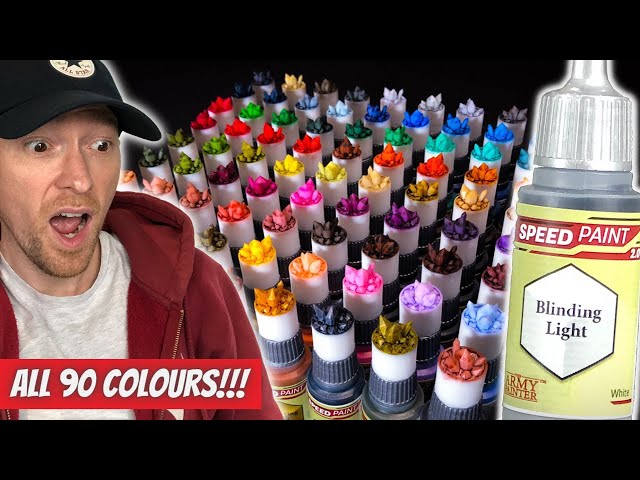 Army Painter Speedpaint 2.0 Most Wanted Review - Paint the Rainbow