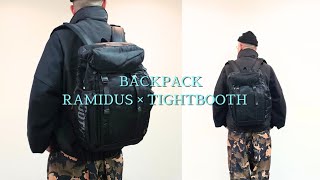 RAMIDUS×TIGHTBOOTH ボストンバッグ RAMIDUS × TIGHTBOOTH 】RAMIDUSのパッカブルシリーズをベースに