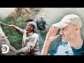 Ed cae cuesta abajo, mientras EJ halla su cena | Ed Stafford: Contra Todos | Discovery Latinoamérica