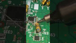 PCB Trace Repair Tutorial-ADC IC Removal Gone Wrong