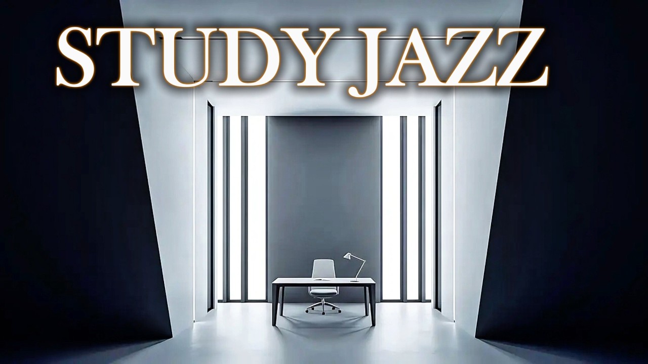 Quiet Space Jazz — Soft Melodies for Stress-Free Working ☁️