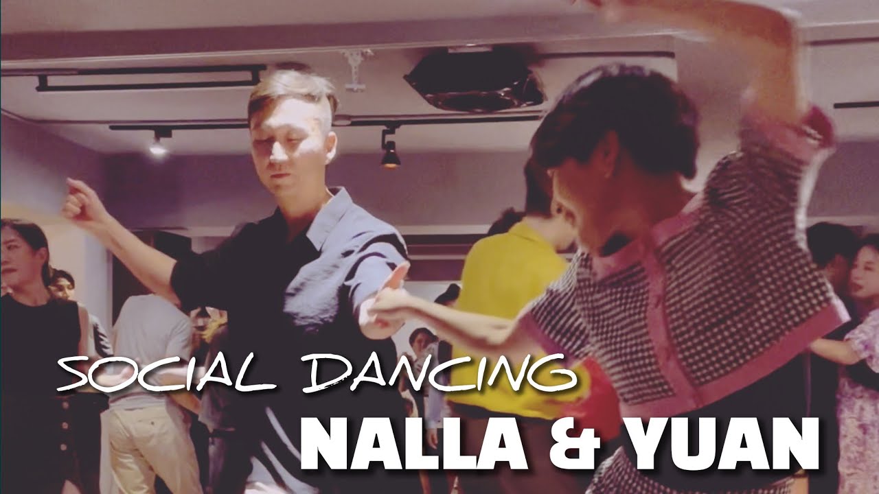 Social Dance (Slow) - Nalla & Yuan @ Big Apple Taipei #JFSWING #lindyhop #swingdance