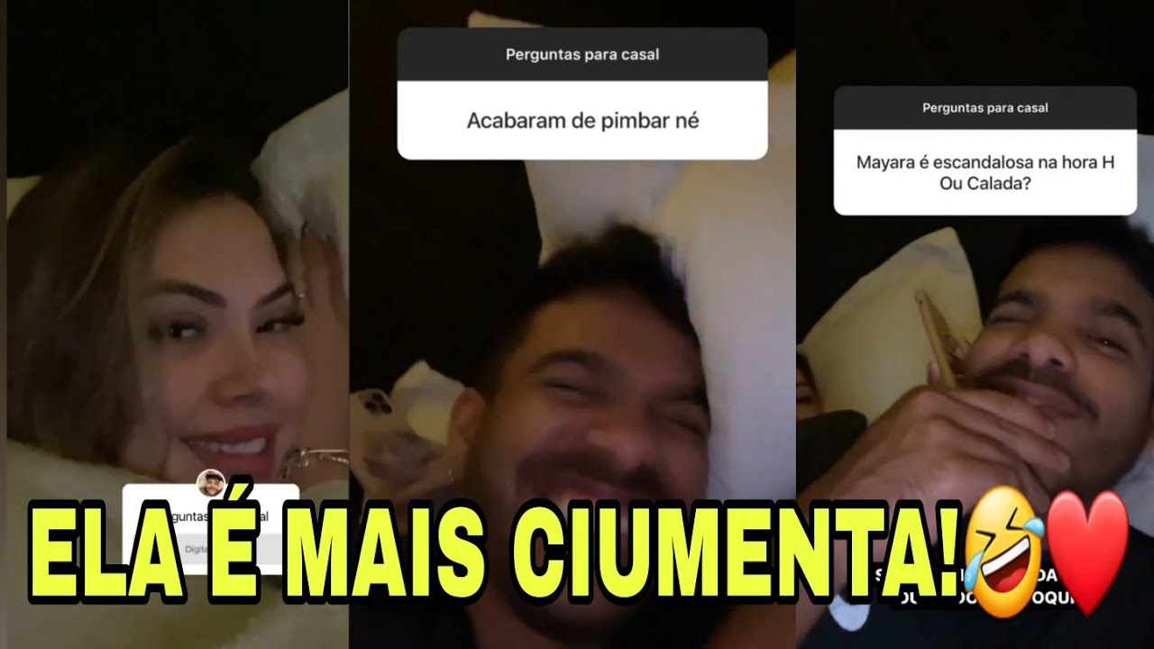 LUCAS ALBERT E MAYARA RESPONDEM PEEGUNTAS QUENTES!! 🔥
