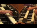 "No Opportunity Necessary, No Experience Needed" by the YES -  Hammond organ part video as learned