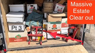 Massive estate clean out! What’s in these boxes?! Pt 3